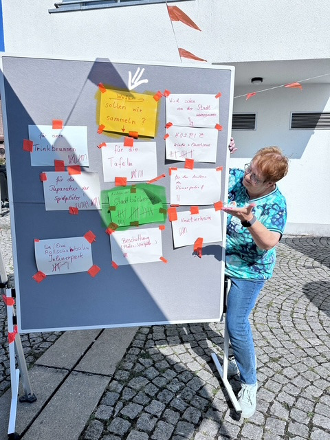 Kronkorkenaktion mit Sammelbehältern